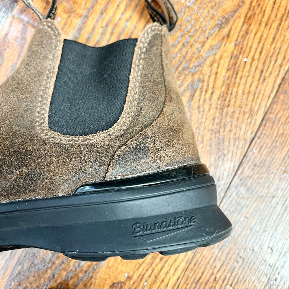 Blundstone #2144 active Chelsea boots in brown suede uppers - Picture 6 of 13